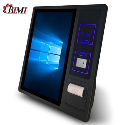Windows Operation System Queue Management System Kiosk for Advertising in Restaurants