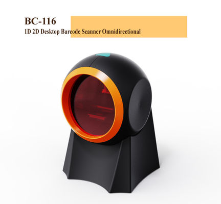 2D Omnidirectional Desktop Barcode Scanner Wired Platform for Fast Reading in Supermarket