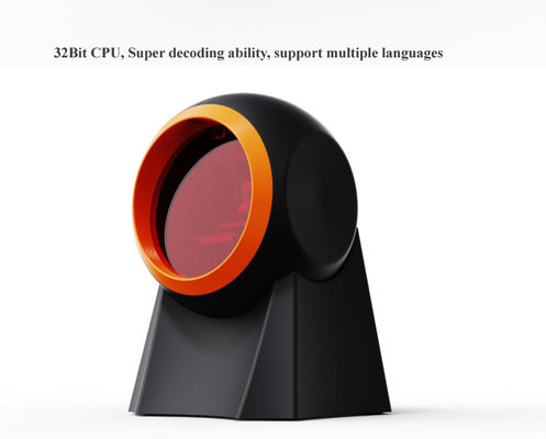 2D Omnidirectional Desktop Barcode Scanner Wired Platform for Fast Reading in Supermarket