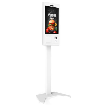 Supermarket Mall Self-Service Payment Kiosk with Touch Screen Thermal Printer and Scanner