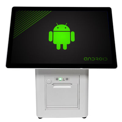 15.6'' Touch Screen POS System with Built-in 1D/2D Scanner in Black or White