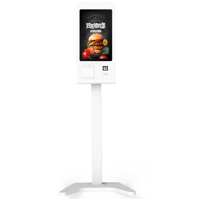Built-in Printer 21.5 Inch Touch Screen Payment Kiosk for Self Service Cash Register