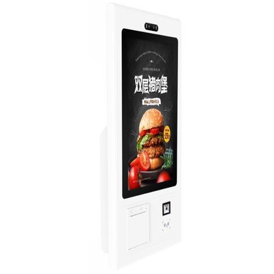 Built-in Printer Self Service Payment Kiosk for Supermarket Ordering and SDK Function