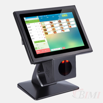 Supermarket Shop 10.1inch Touch Screen Checker with Built-in Barcode Scanner and 16G SSD