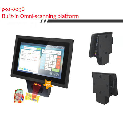 Supermarket Shop 10.1inch Touch Screen Checker with Built-in Barcode Scanner and 16G SSD