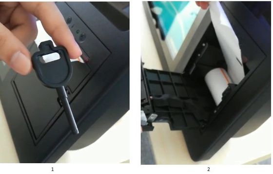 Windows Operation System Queue Management System Kiosk for Advertising in Restaurants