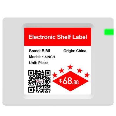 Supermarket Electronic Shelf Tag Three Color Eink E-paper Display Free SDK Included