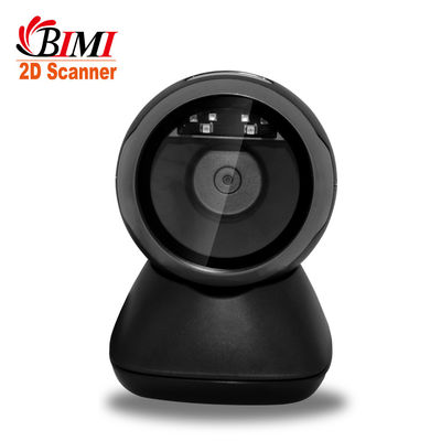 Advanced Wired Desktop Barcode Scanner 1D/2D Reader with 2M Straight Cable ABS PC