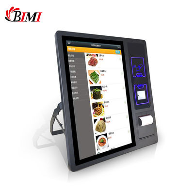 Bimi Fast Food Ordering Machine Self-Service Payment Kiosk with 80mm Thermal Printer