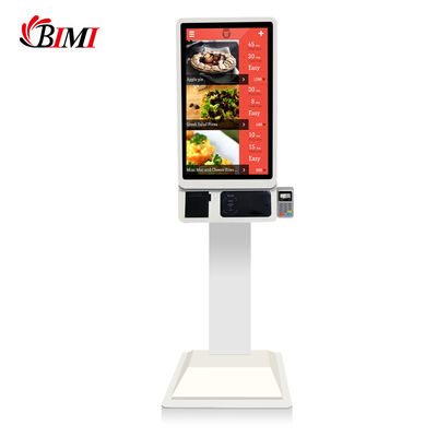 Wall Mounted or Floor-Standing Vending Machine Kiosk for Restaurant Self Ordering