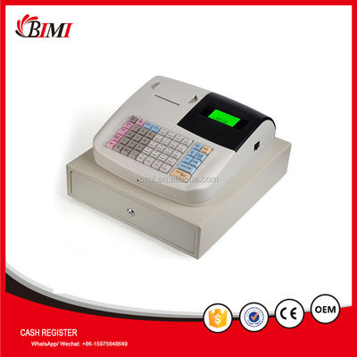 Automatic Shop Mini Cash Register with PLUS 6000 CPU and 128mm * 64mm Display