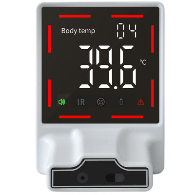 Wall Mounted Human Body Thermometer with Temperature Unit °C/°F and Measuring Time ≤2s