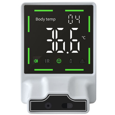 Wall Mounted Human Body Thermometer with Temperature Unit °C/°F and Measuring Time ≤2s