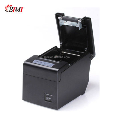 Compact Bimi 58 mm POS Thermal Receipt Printer with Built-in Adaptor Black and White