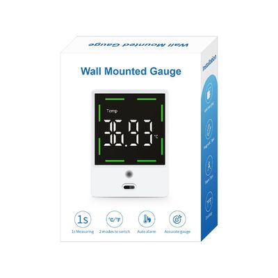 Non-Contact Digital Palm Arm Thermometer with LCD Display and Fever Alarm Function
