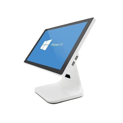 Windows POS Machine 15inch Economic Point of Sale System with USB and RS232 Interface