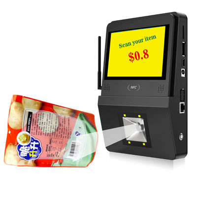 Supermarket Self-service Checker With 5inch Display And 10 Points Capactive Touch Screen