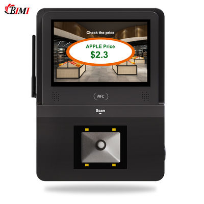 Supermarket Shop Information Terminal with Android POS and Built-in Barcode Scanner