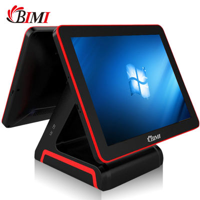 15'' Black or White Retail POS Machine for Restaurant Windows Point of Sale System