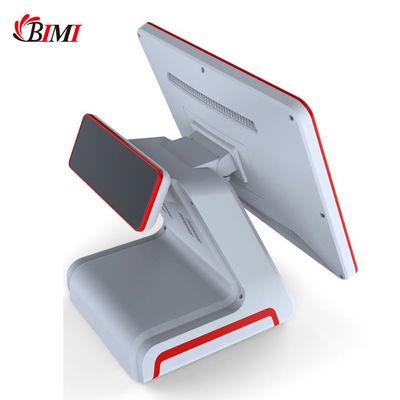 15&quot; Dual Touch Screen POS Solution with Flat Capacitive Screen and Main Screen