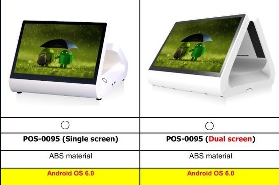 Windows/Android 12inch POS Systems With LED8 Display And 32GB-256GB SSD Capacity